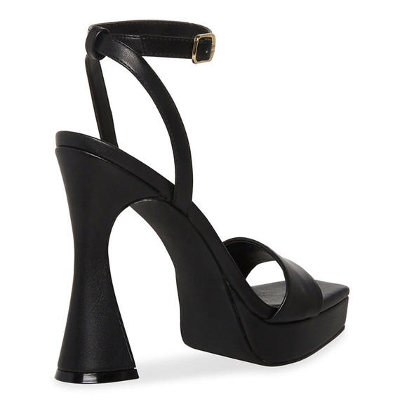 *SOLD* NIB madden girl Zoie Cafe High Heel Dress Sandals Black Size 7.5 - Picture 7 of 7